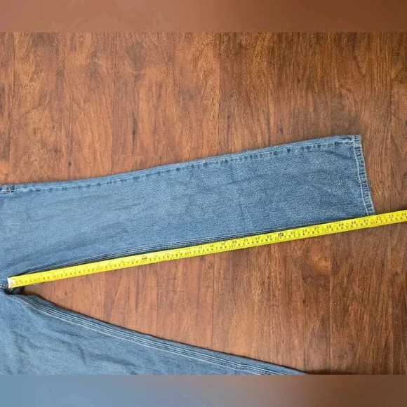 Carhartt Straight Fit Leg Jeans Womens 8x34 Denim Blue Grunge urban skater y2k - Picture 4 of 7